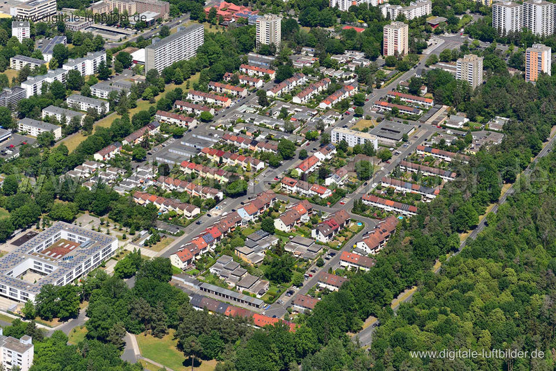 Luftaufnahme Langwasser in Nürnberg | Mittelfranken, Bayern