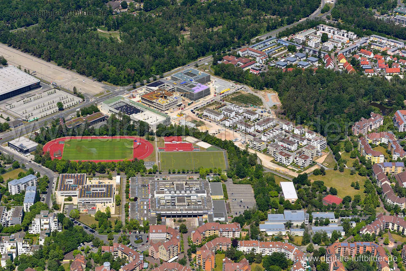 Luftaufnahme Langwasser in Nürnberg | Mittelfranken, Bayern