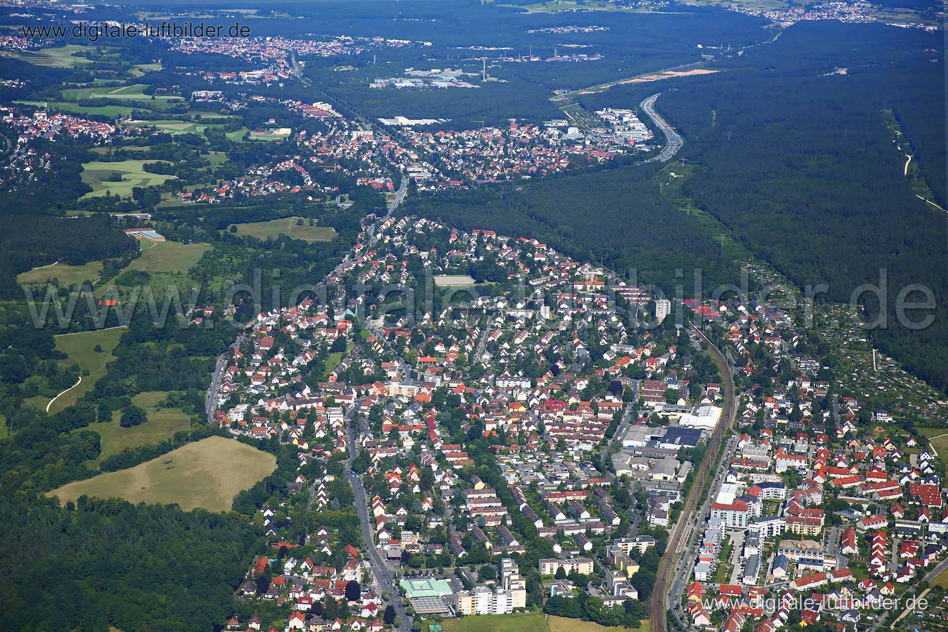 Luftbild: Laufamholz, Nürnberg