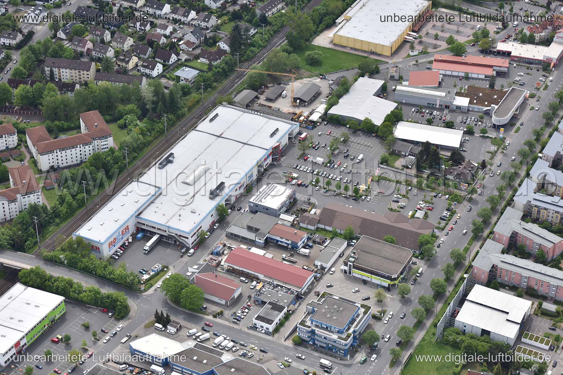 Luftaufnahme Laufamholzstraße in Nürnberg | Mittelfranken, Bayern