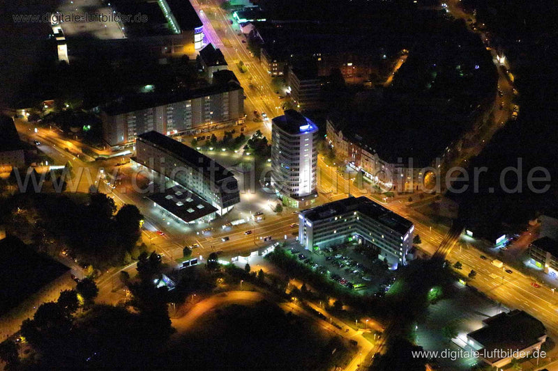 Luftaufnahme Leipziger Platz in Nürnberg | Mittelfranken, Bayern