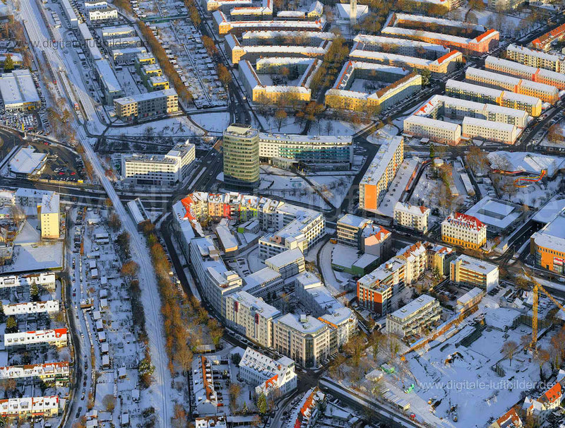 Luftaufnahme Leipziger Platz in Nürnberg | Mittelfranken, Bayern