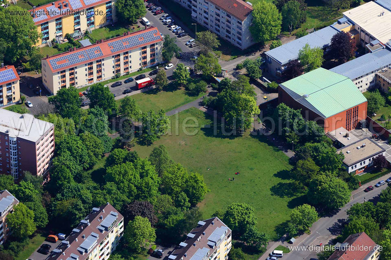 Luftaufnahme Leopoldstraße in Nürnberg | Mittelfranken, Bayern