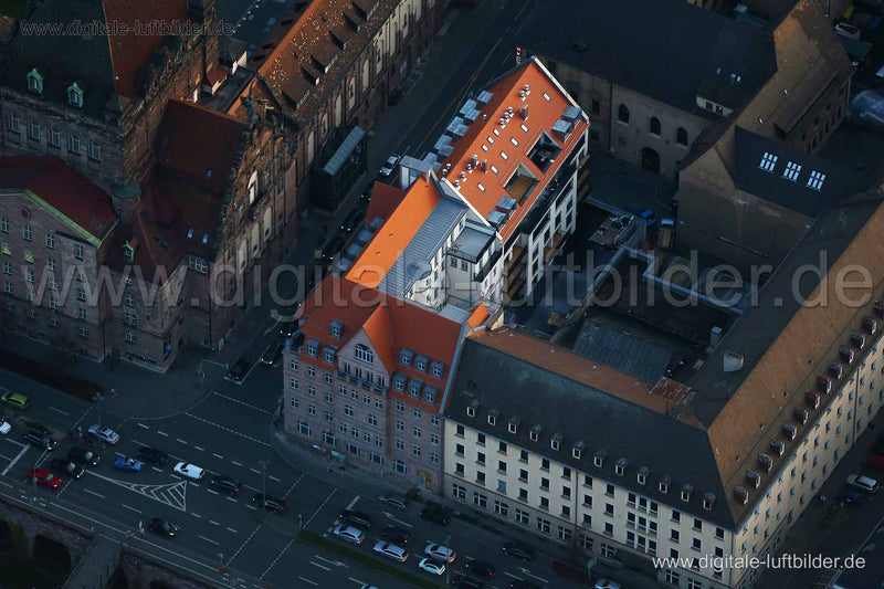 Luftaufnahme Lessingstraße in Nürnberg | Mittelfranken, Bayern