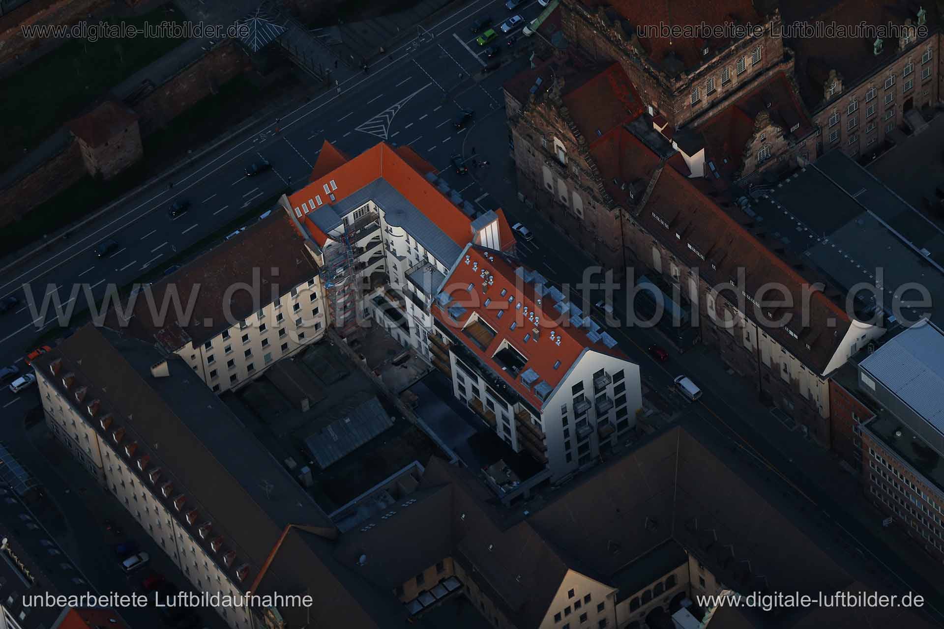 Luftaufnahme Lessingstraße in Nürnberg | Mittelfranken, Bayern