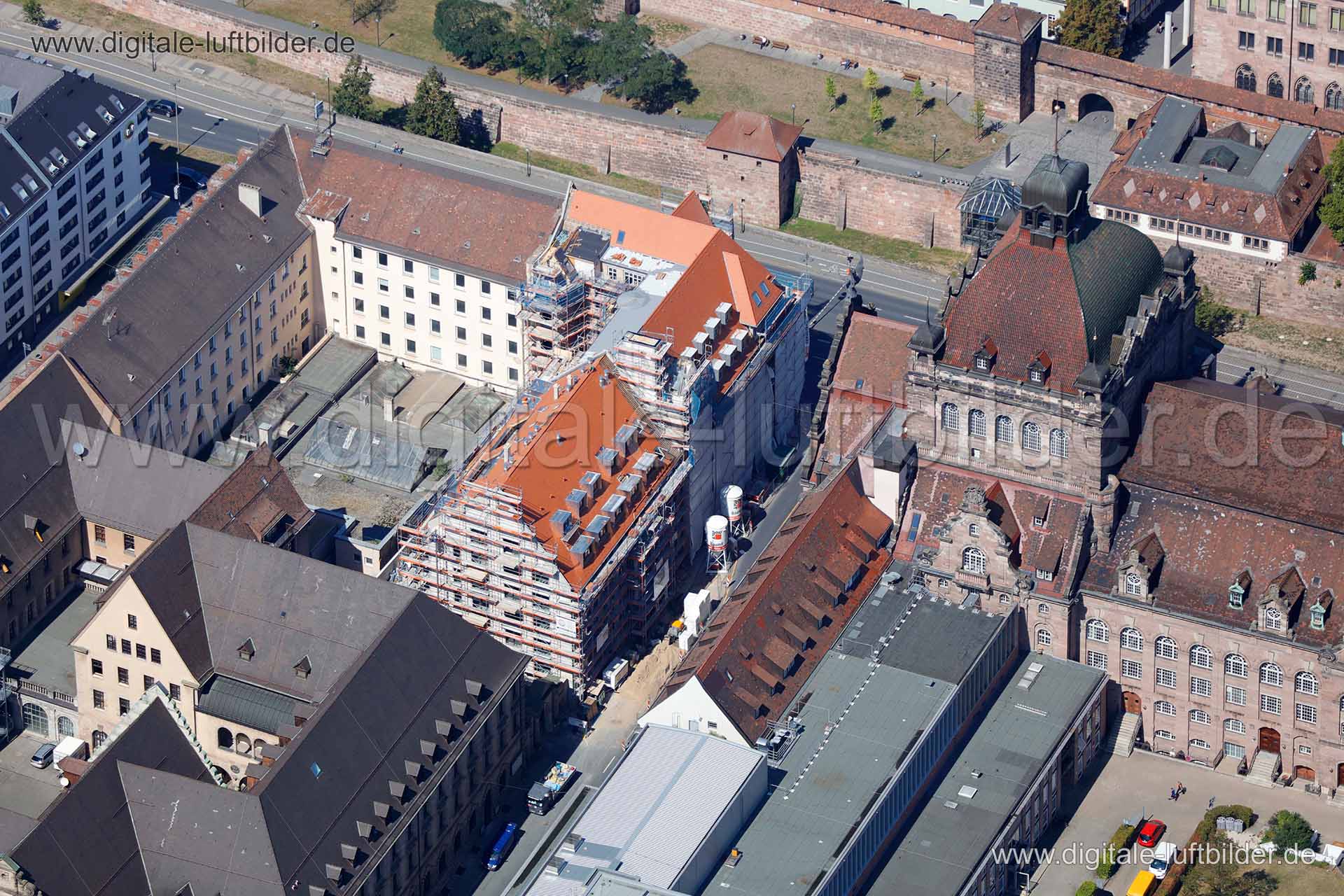 Luftaufnahme Lessingstraße in Nürnberg | Mittelfranken, Bayern