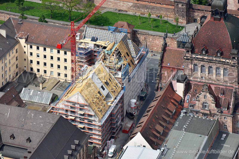 Luftaufnahme Lessingstraße in Nürnberg | Mittelfranken, Bayern