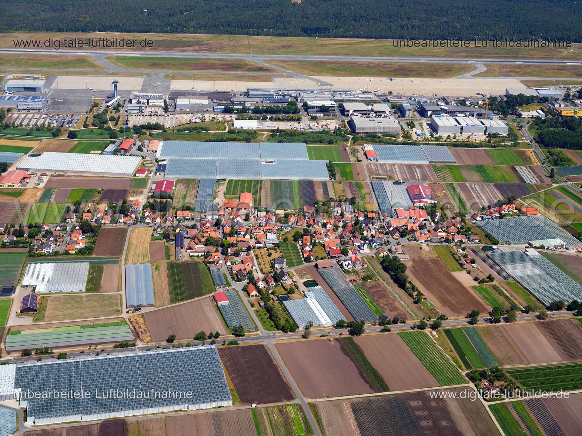 Luftaufnahme Lohe in Nürnberg | Mittelfranken, Bayern