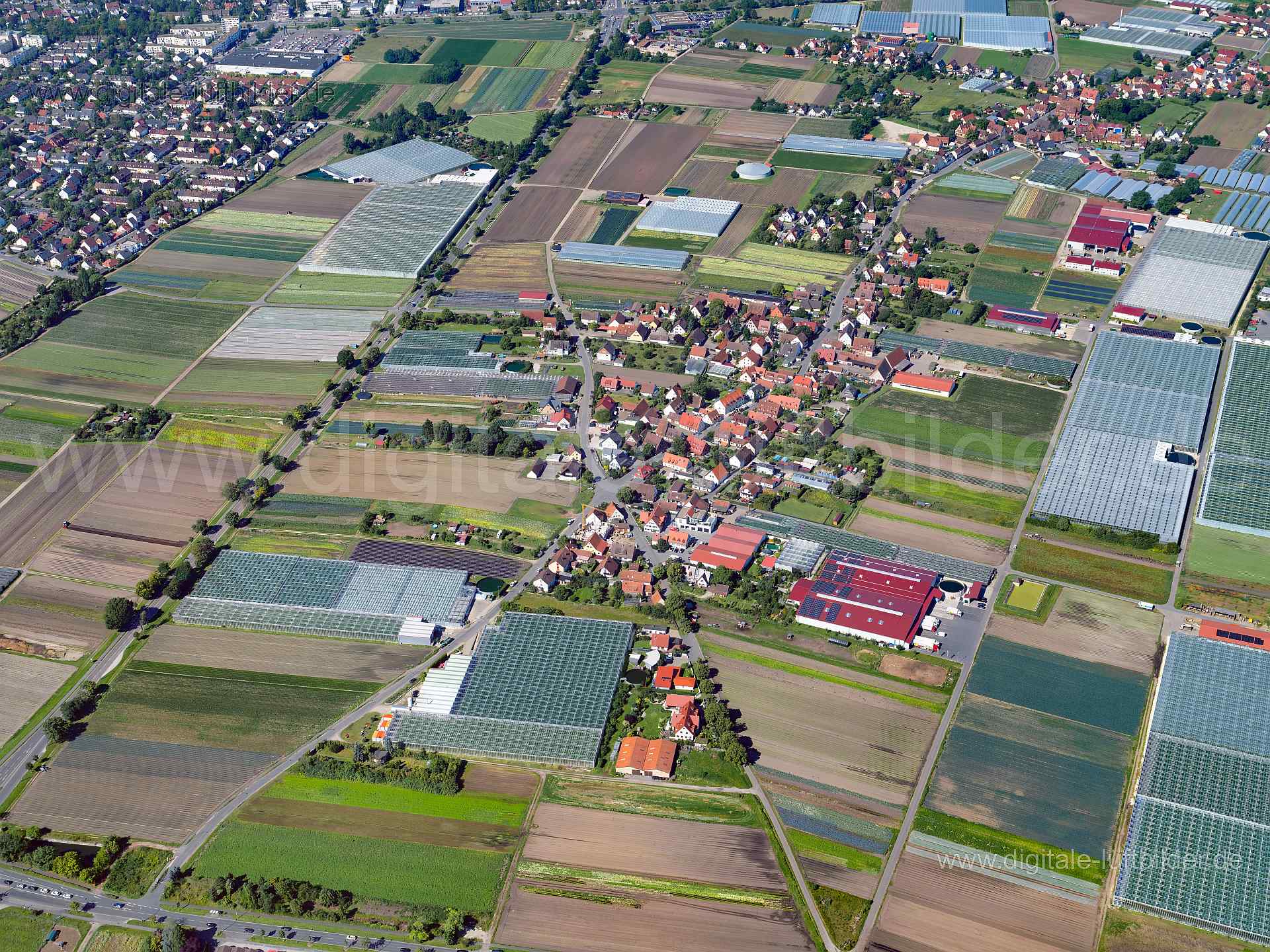 Luftaufnahme Lohe in Nürnberg | Mittelfranken, Bayern