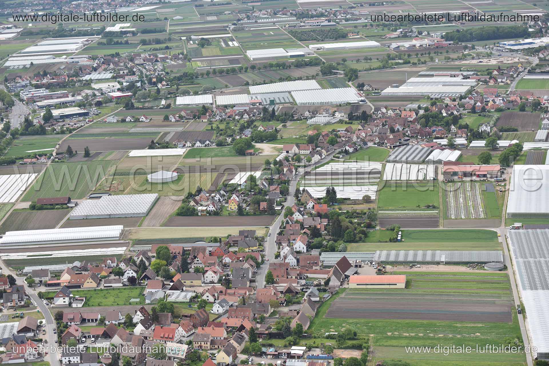 Luftaufnahme Lohe Almoshof in Nürnberg | Mittelfranken, Bayern