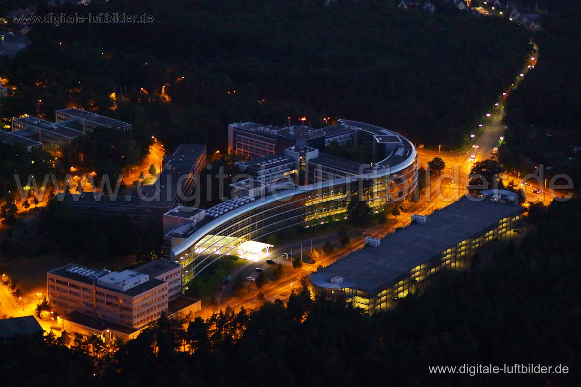 Luftaufnahme Lucent / Alcatel in Nürnberg | Mittelfranken, Bayern