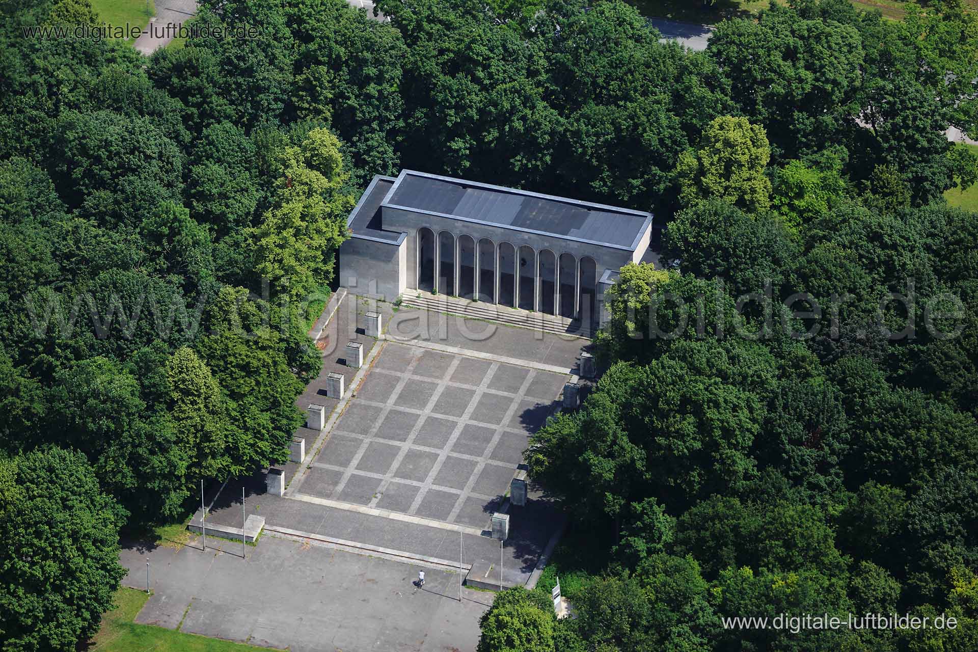 Luftaufnahme Luitpoldhain in Nürnberg | Mittelfranken, Bayern