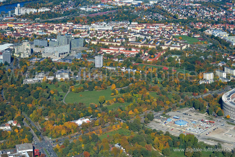 Luftaufnahme Luitpoldhain in Nürnberg | Mittelfranken, Bayern
