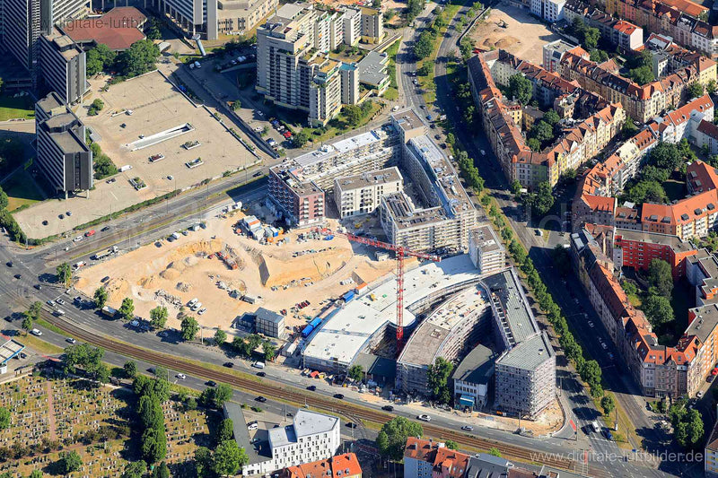 Luftaufnahme Luitpoldviertel in Nürnberg | Mittelfranken, Bayern