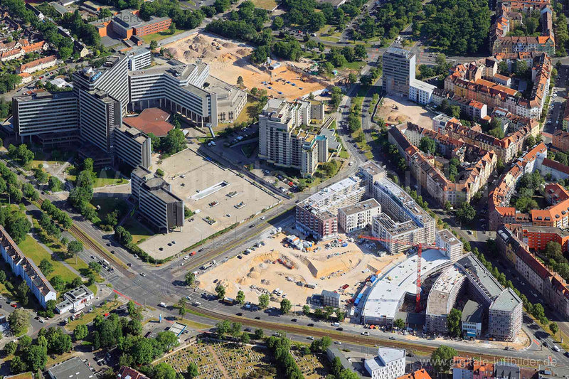 Luftaufnahme Luitpoldviertel in Nürnberg | Mittelfranken, Bayern