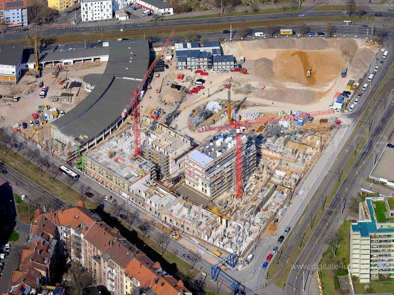 Luftaufnahme Luitpoldviertel in Nürnberg | Mittelfranken, Bayern