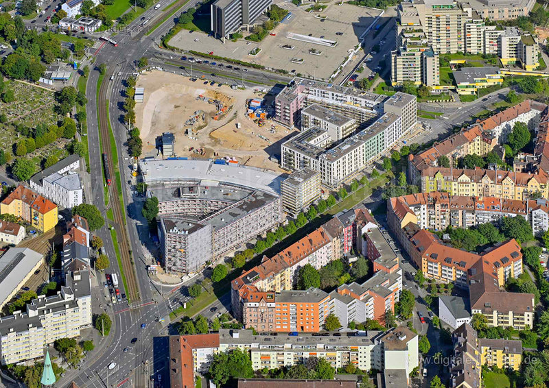 Luftaufnahme Luitpoldviertel in Nürnberg | Mittelfranken, Bayern