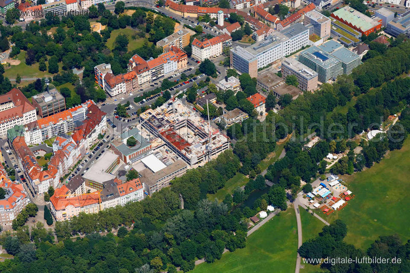 Luftaufnahme Maria-Ward-Schule in Nürnberg | Mittelfranken, Bayern