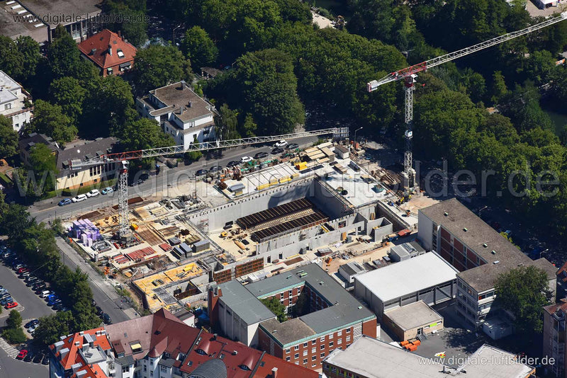 Luftaufnahme Maria-Ward-Schule in Nürnberg | Mittelfranken, Bayern