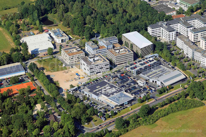 Luftaufnahme Marienberg Campus in Nürnberg | Mittelfranken, Bayern