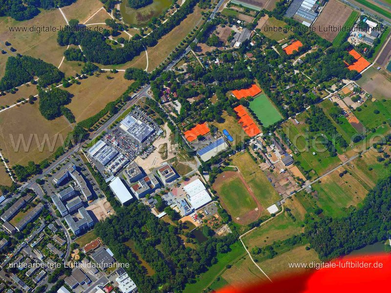 Luftaufnahme Marienberg Campus in Nürnberg | Mittelfranken, Bayern