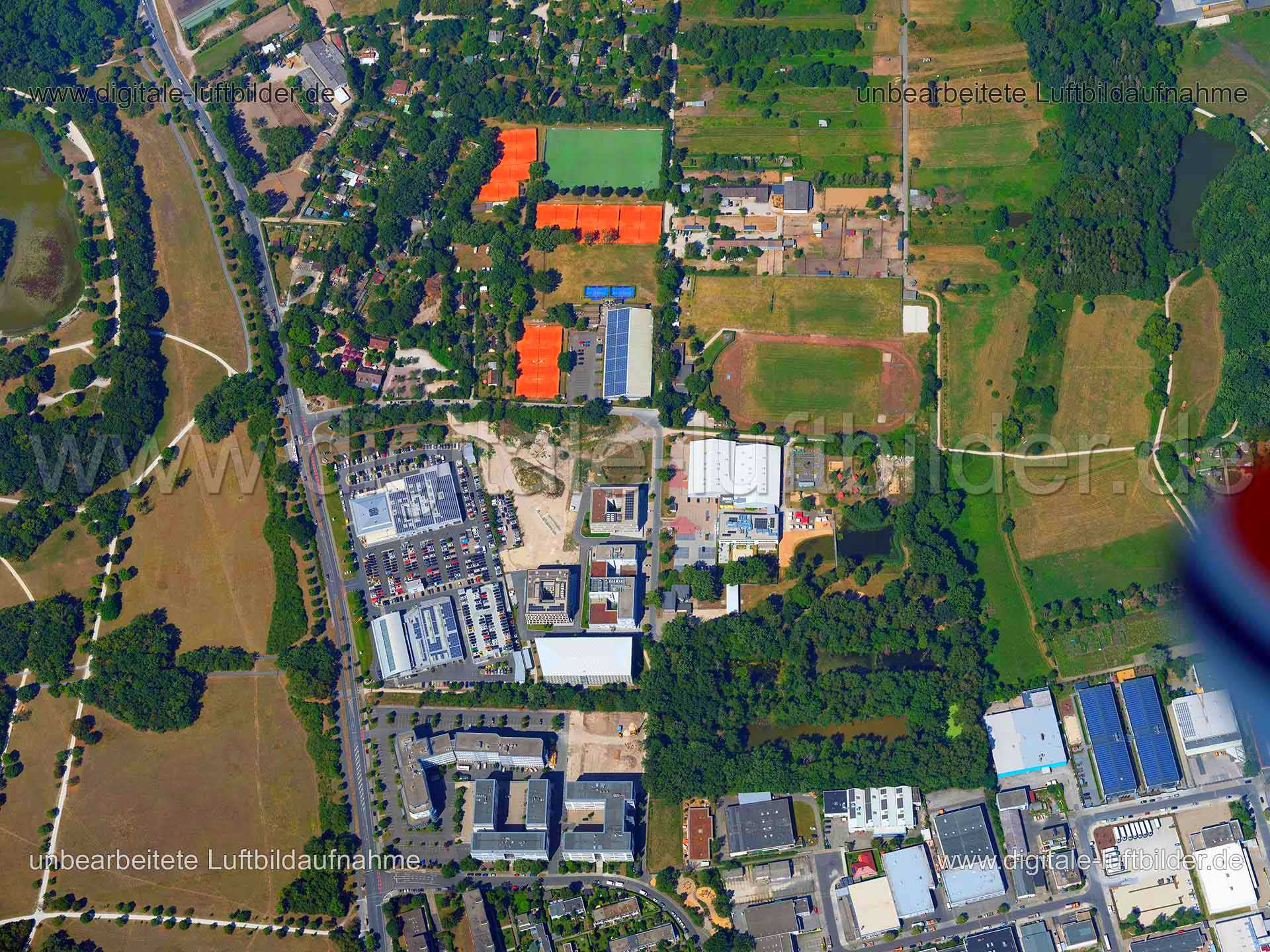 Luftaufnahme Marienberg Campus in Nürnberg | Mittelfranken, Bayern