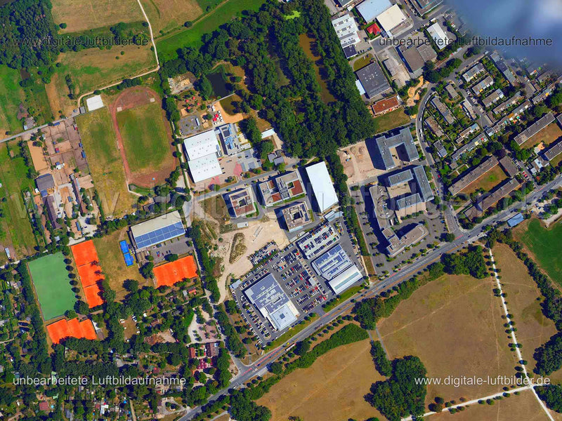 Luftaufnahme Marienberg Campus in Nürnberg | Mittelfranken, Bayern