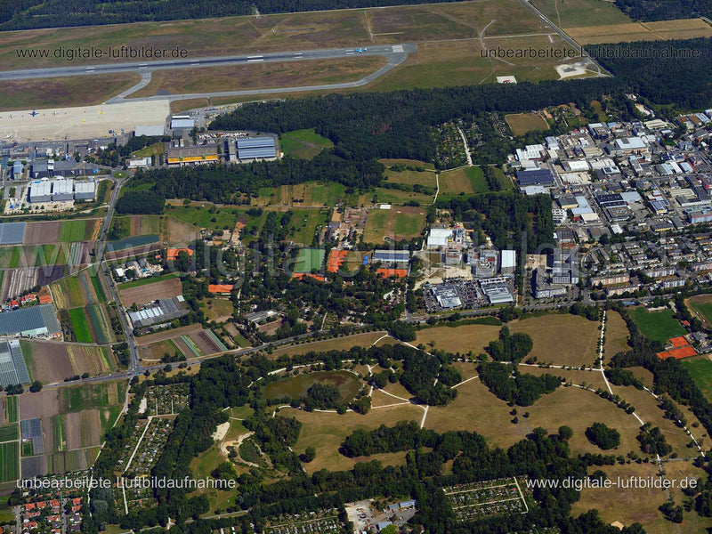 Luftaufnahme Marienberg Campus in Nürnberg | Mittelfranken, Bayern