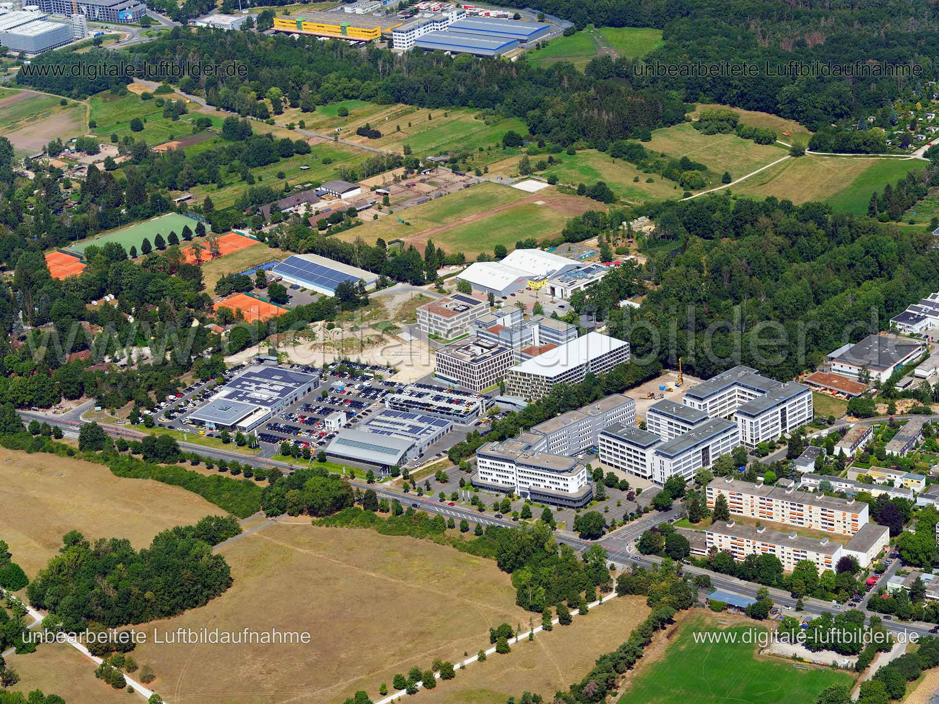 Luftaufnahme Marienberg Campus in Nürnberg | Mittelfranken, Bayern