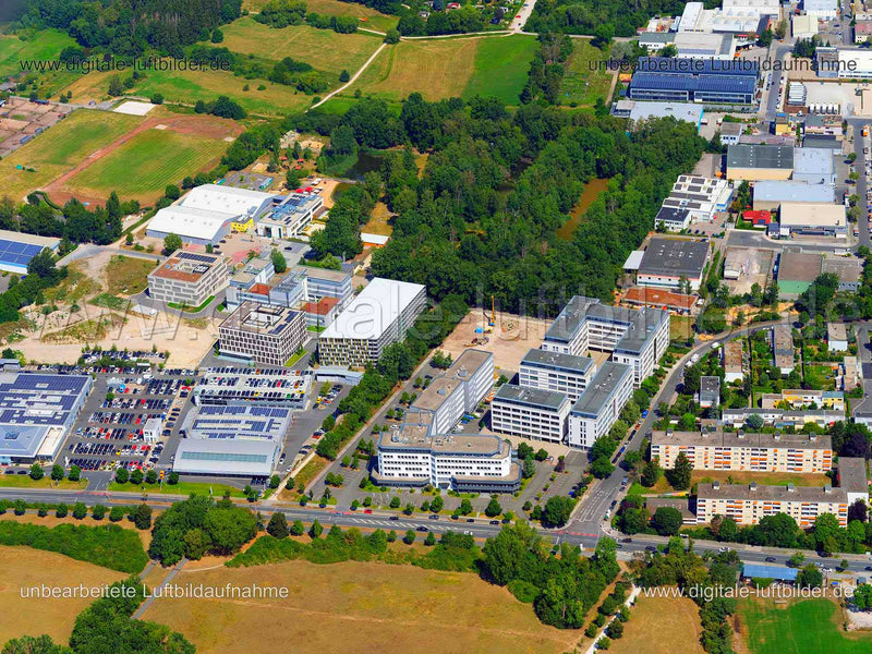 Luftaufnahme Marienberg Campus in Nürnberg | Mittelfranken, Bayern
