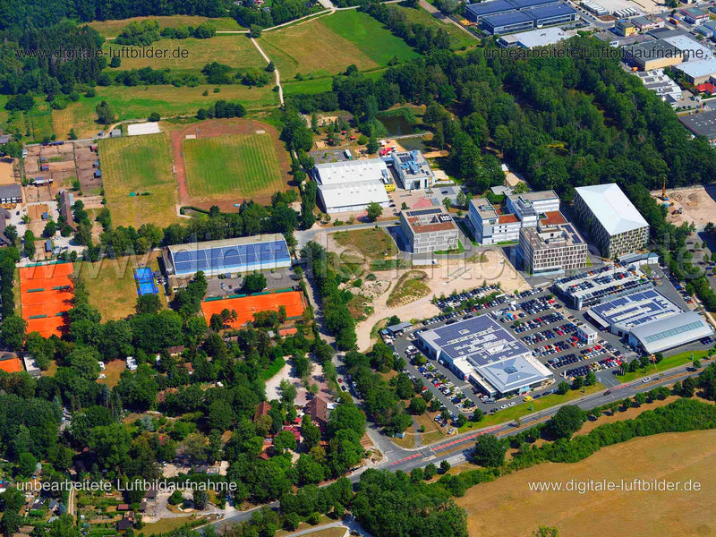 Luftaufnahme Marienberg Campus in Nürnberg | Mittelfranken, Bayern
