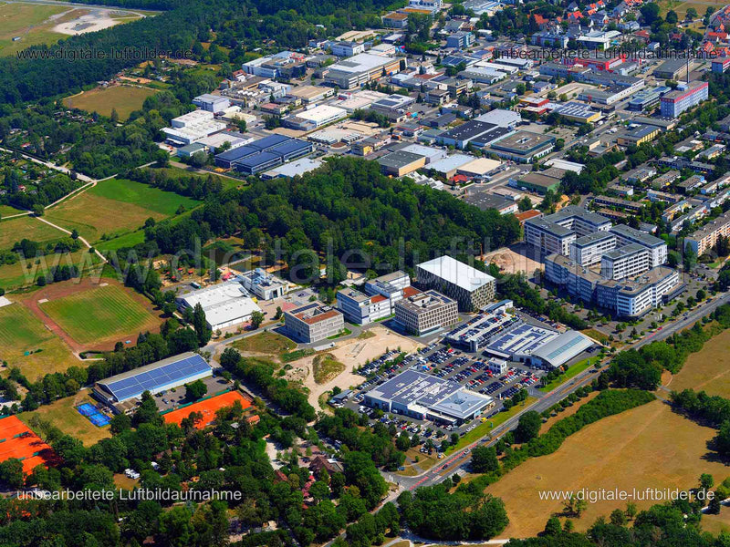 Luftaufnahme Marienberg Campus in Nürnberg | Mittelfranken, Bayern