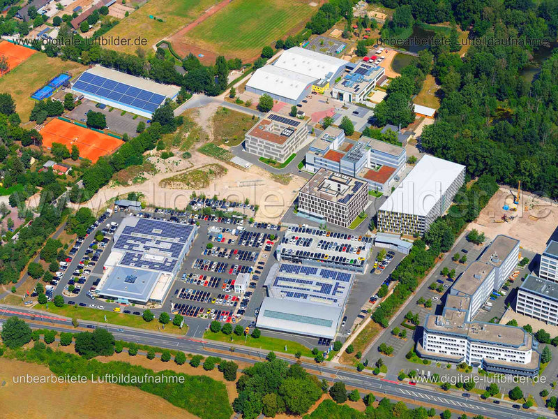 Luftaufnahme Marienberg Campus in Nürnberg | Mittelfranken, Bayern