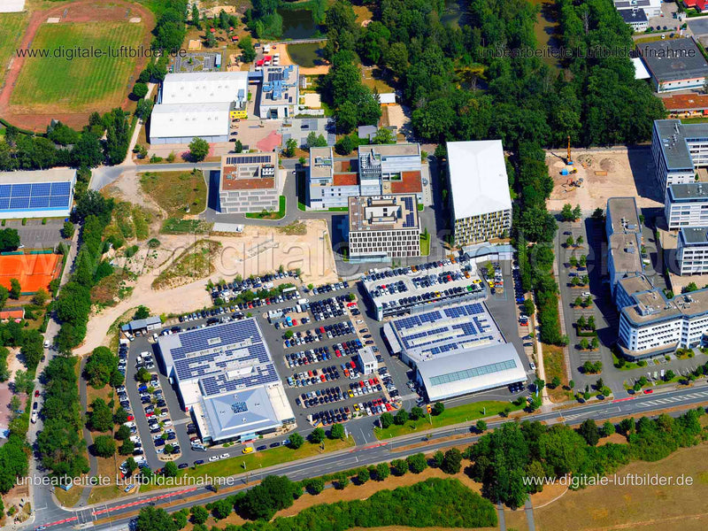 Luftaufnahme Marienberg Campus in Nürnberg | Mittelfranken, Bayern