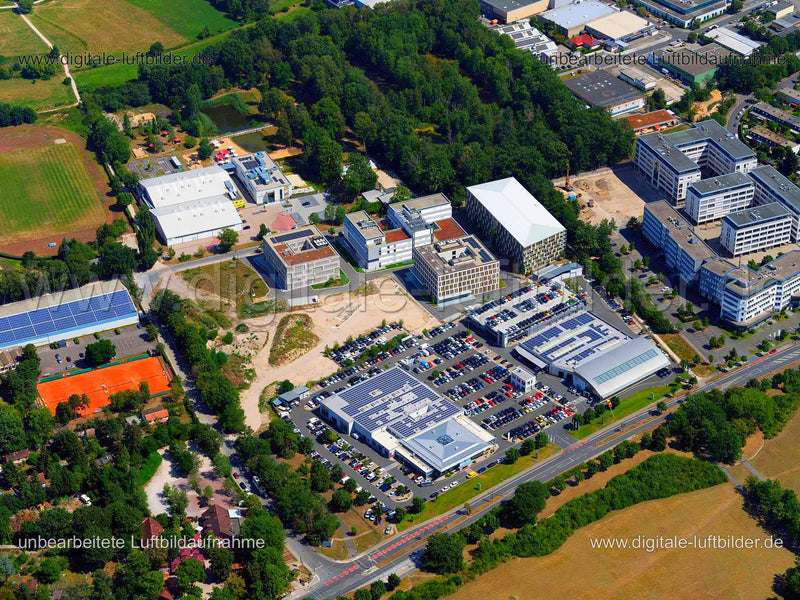 Luftaufnahme Marienberg Campus in Nürnberg | Mittelfranken, Bayern