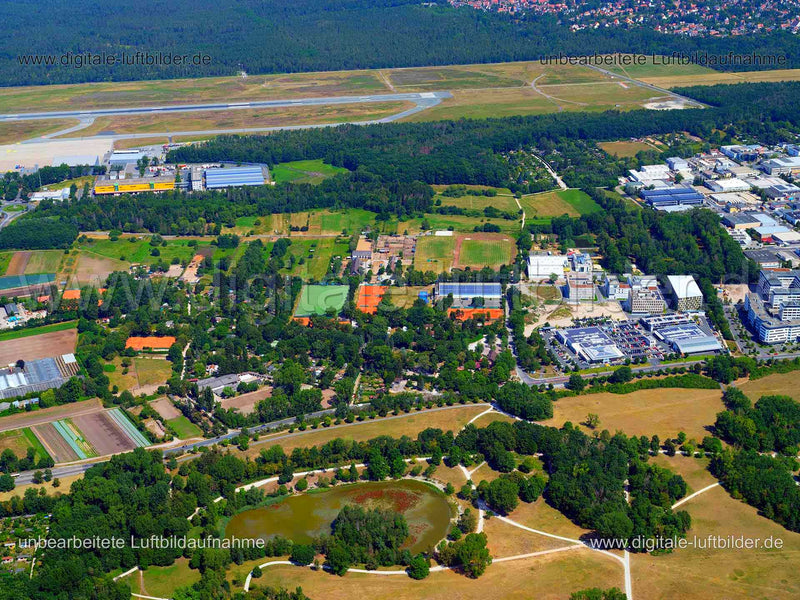Luftaufnahme Marienberg Campus in Nürnberg | Mittelfranken, Bayern