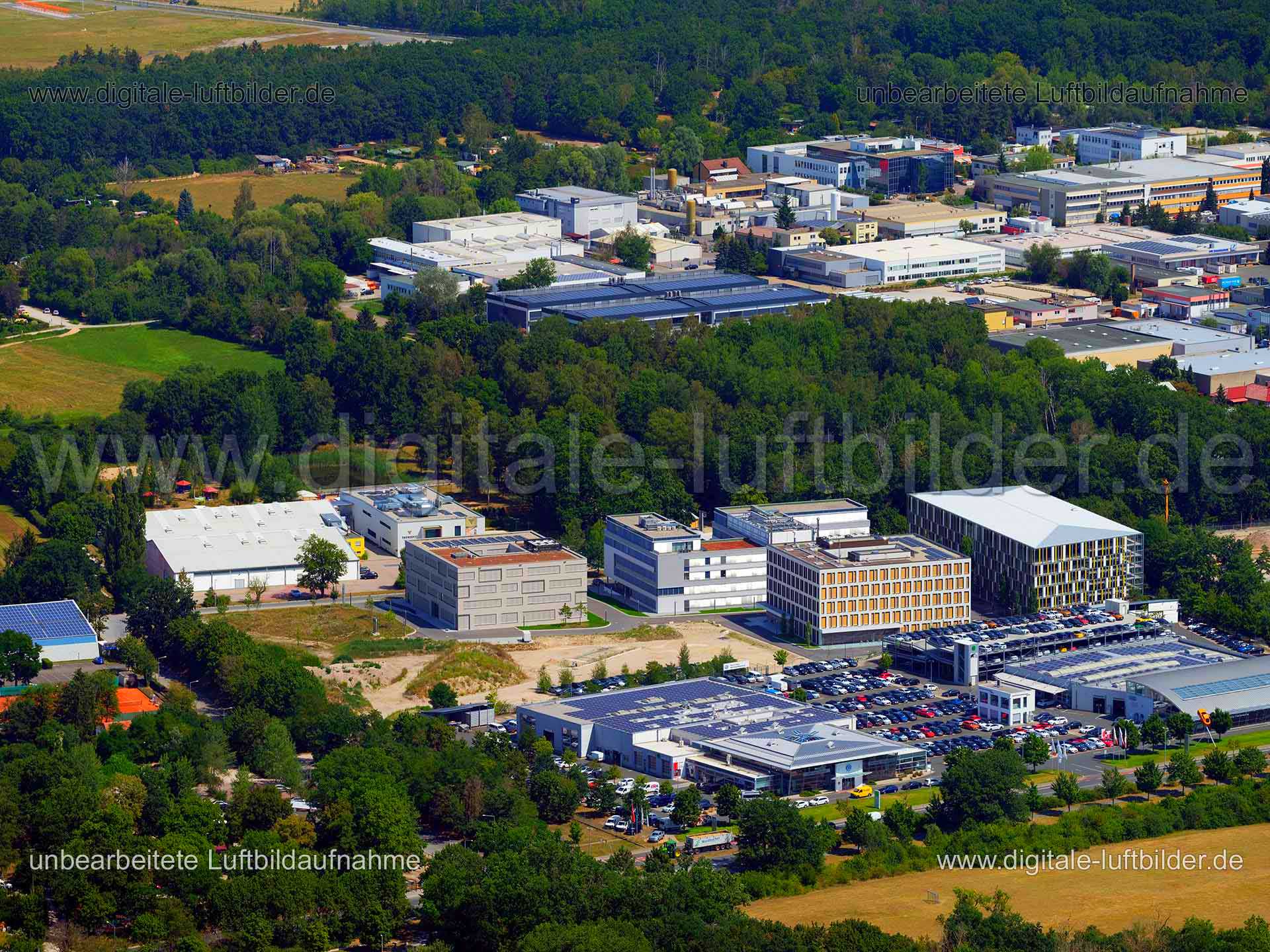 Luftaufnahme Marienberg Campus in Nürnberg | Mittelfranken, Bayern