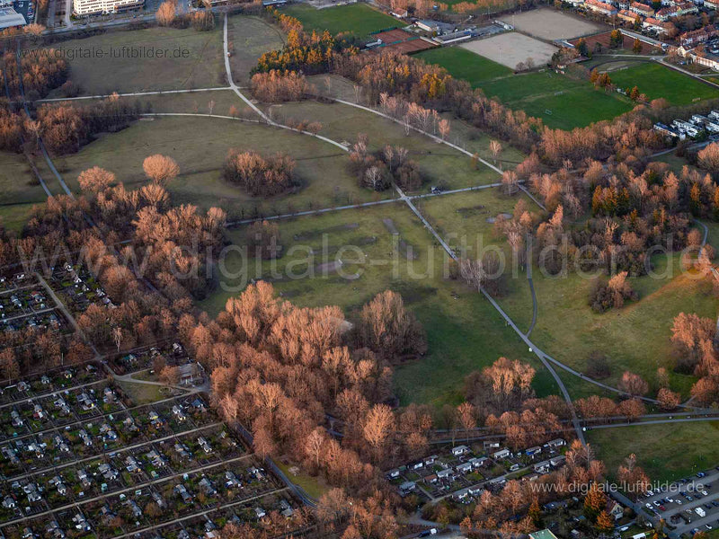 Luftaufnahme Marienbergpark in Nürnberg | Mittelfranken, Bayern