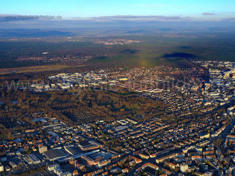 Luftaufnahme Marienbergpark in Nürnberg | Mittelfranken, Bayern