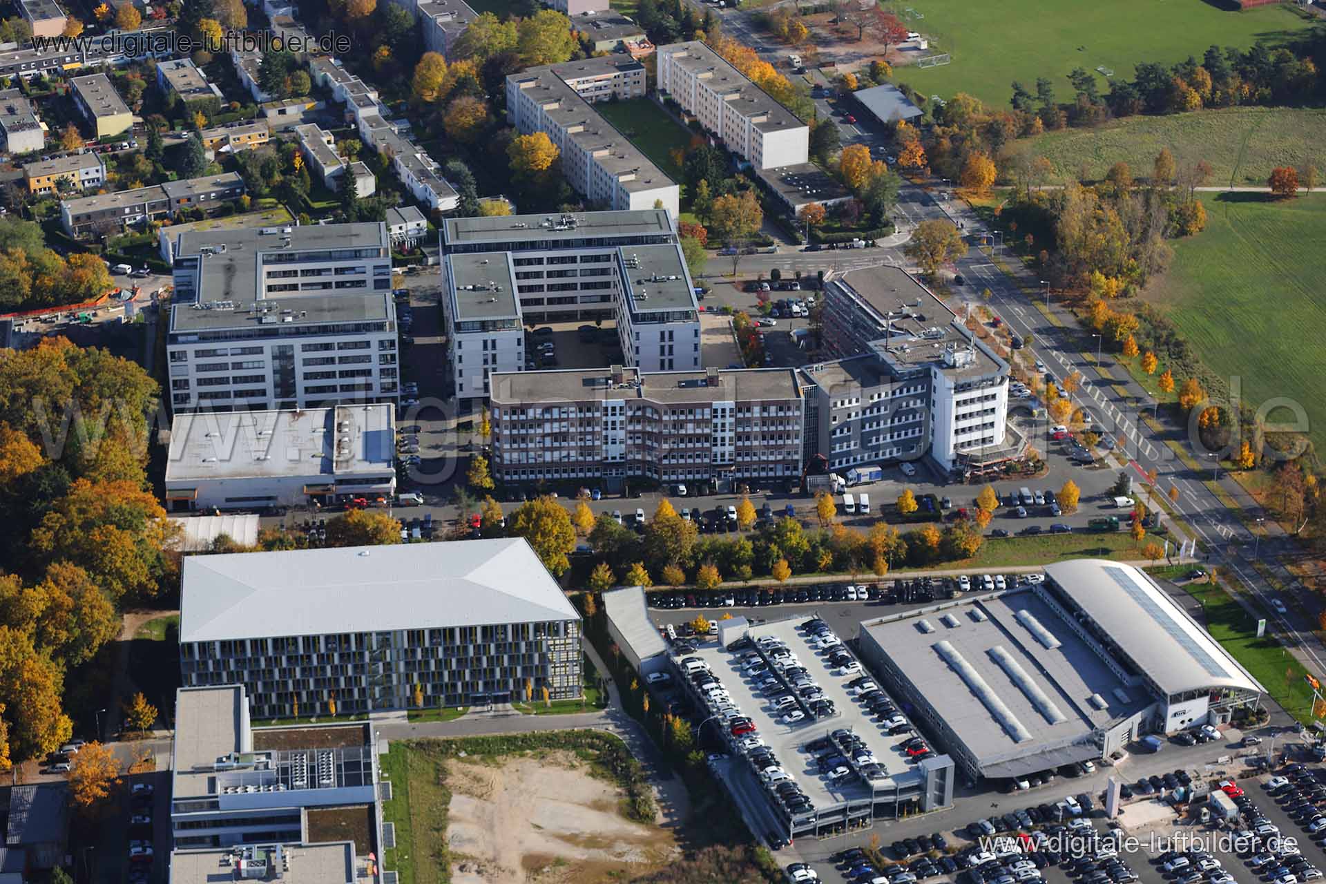 Luftaufnahme Marienbergstraße in Nürnberg | Mittelfranken, Bayern