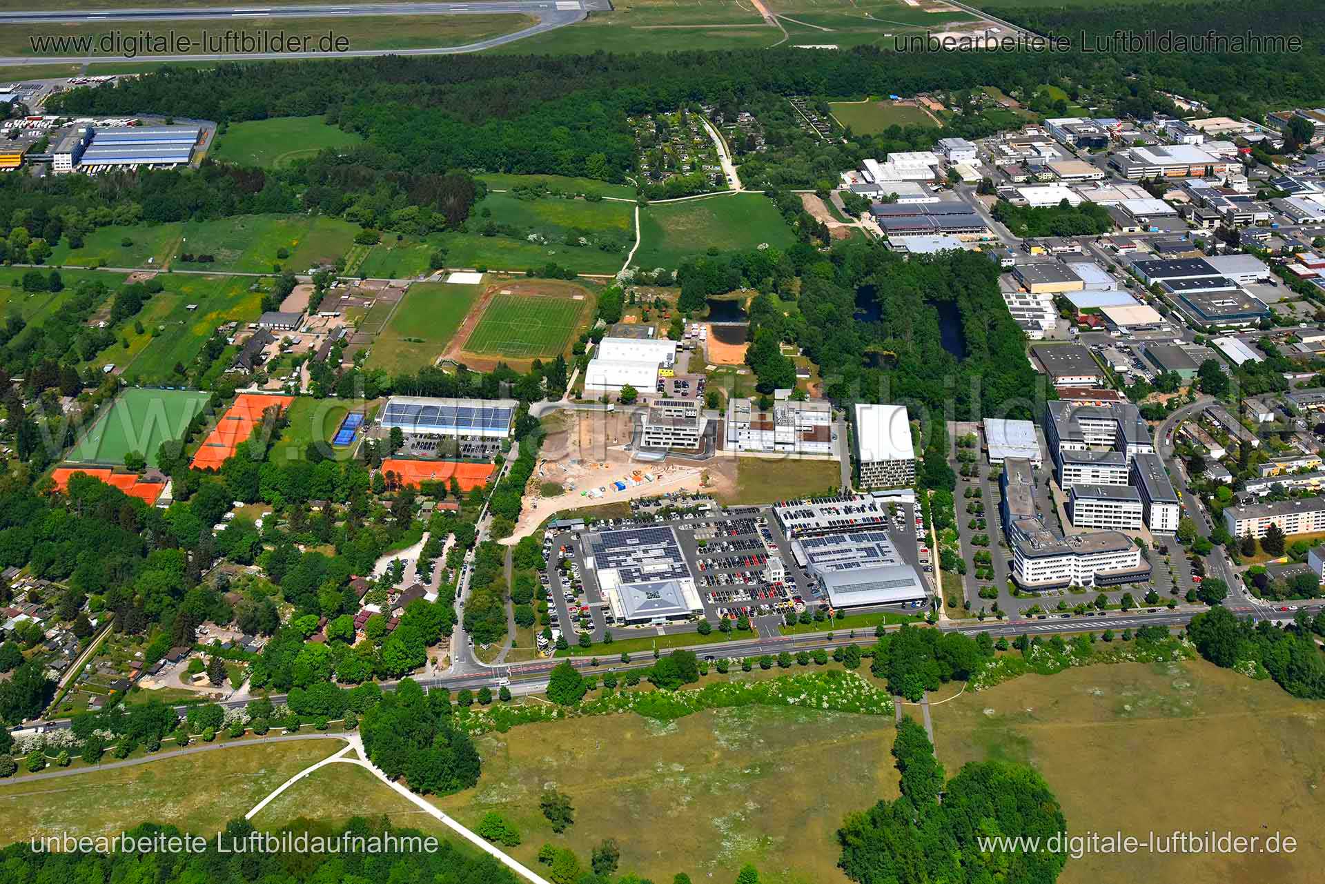 Luftaufnahme Marienbergstraße in Nürnberg | Mittelfranken, Bayern