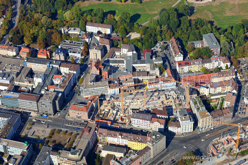 Luftaufnahme Marienstraße in Nürnberg | Mittelfranken, Bayern