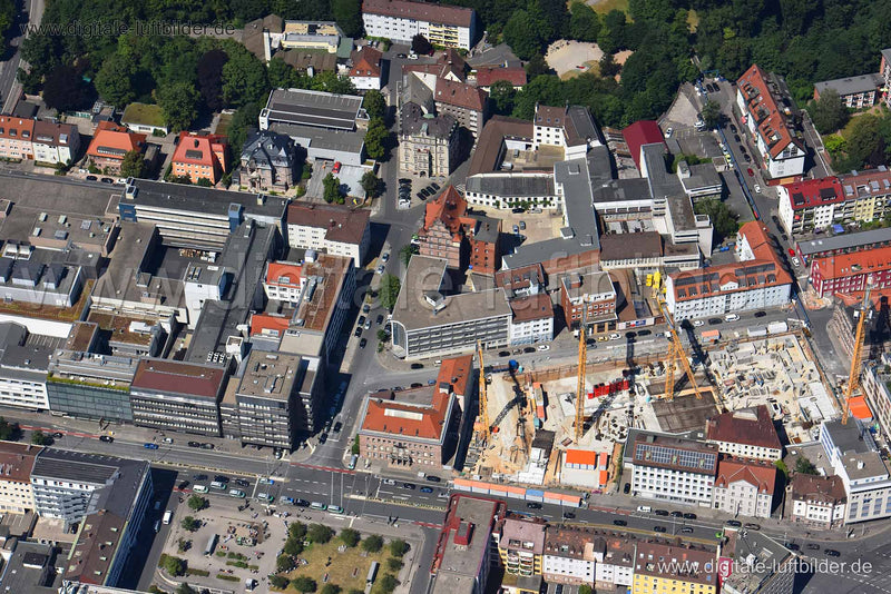 Luftaufnahme Marienstraße in Nürnberg | Mittelfranken, Bayern