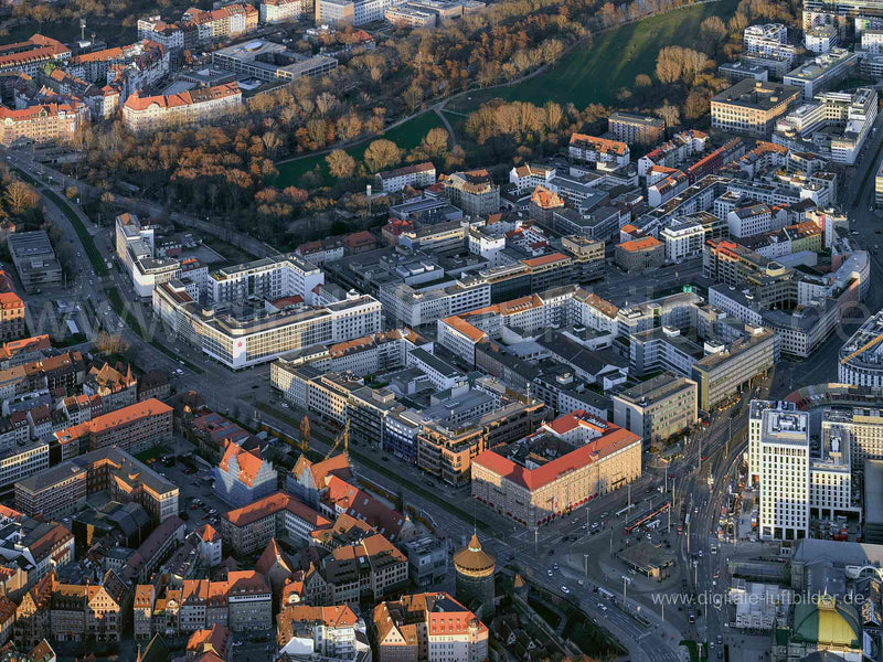 Luftaufnahme Marienvorstadt in Nürnberg | Mittelfranken, Bayern