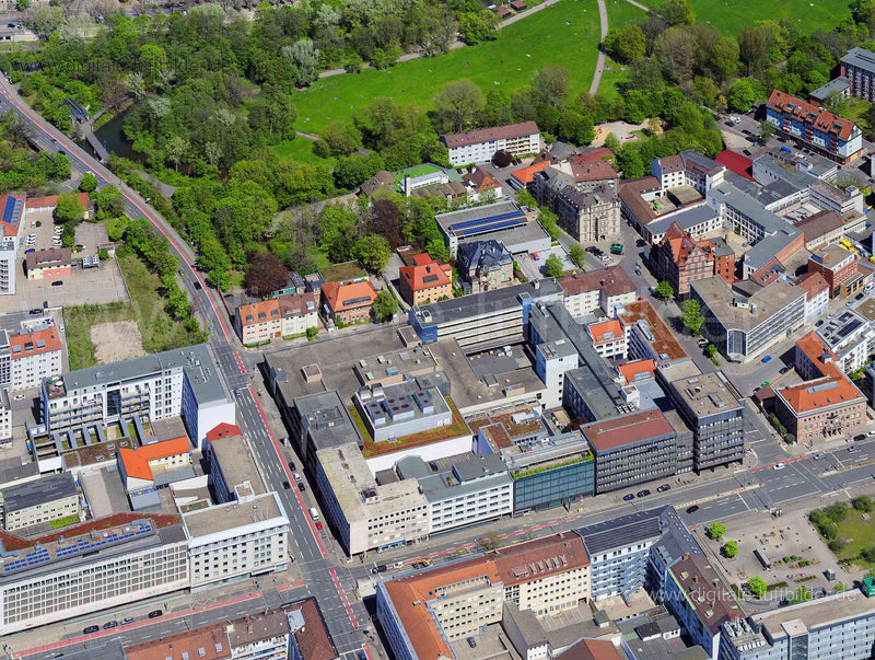 Luftaufnahme Marienvorstadt in Nürnberg | Mittelfranken, Bayern