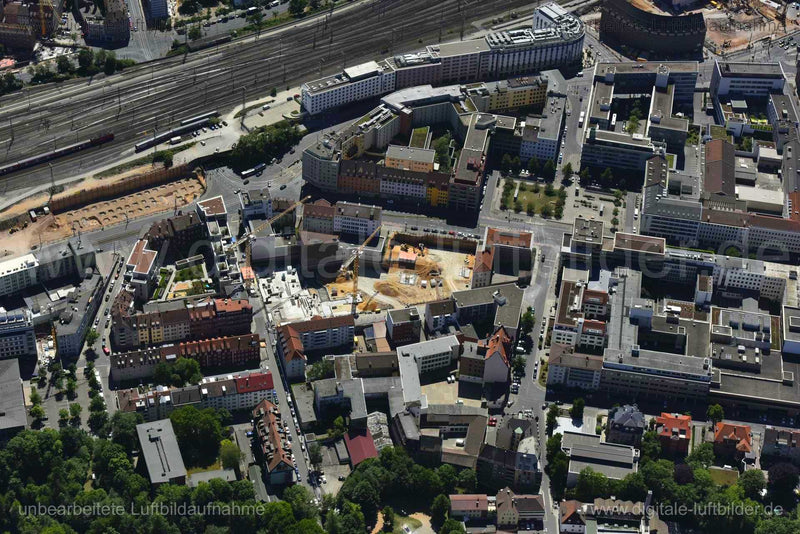 Luftaufnahme Marienvorstadt in Nürnberg | Mittelfranken, Bayern