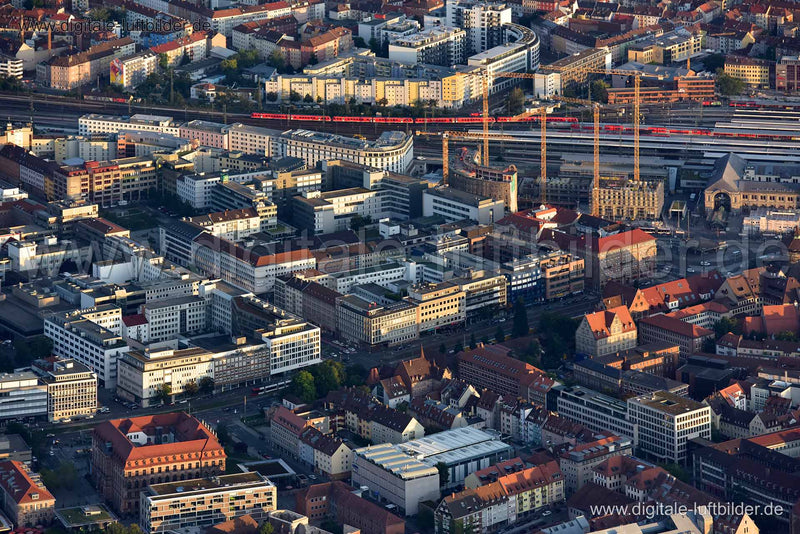 Luftaufnahme Marienvorstadt in Nürnberg | Mittelfranken, Bayern