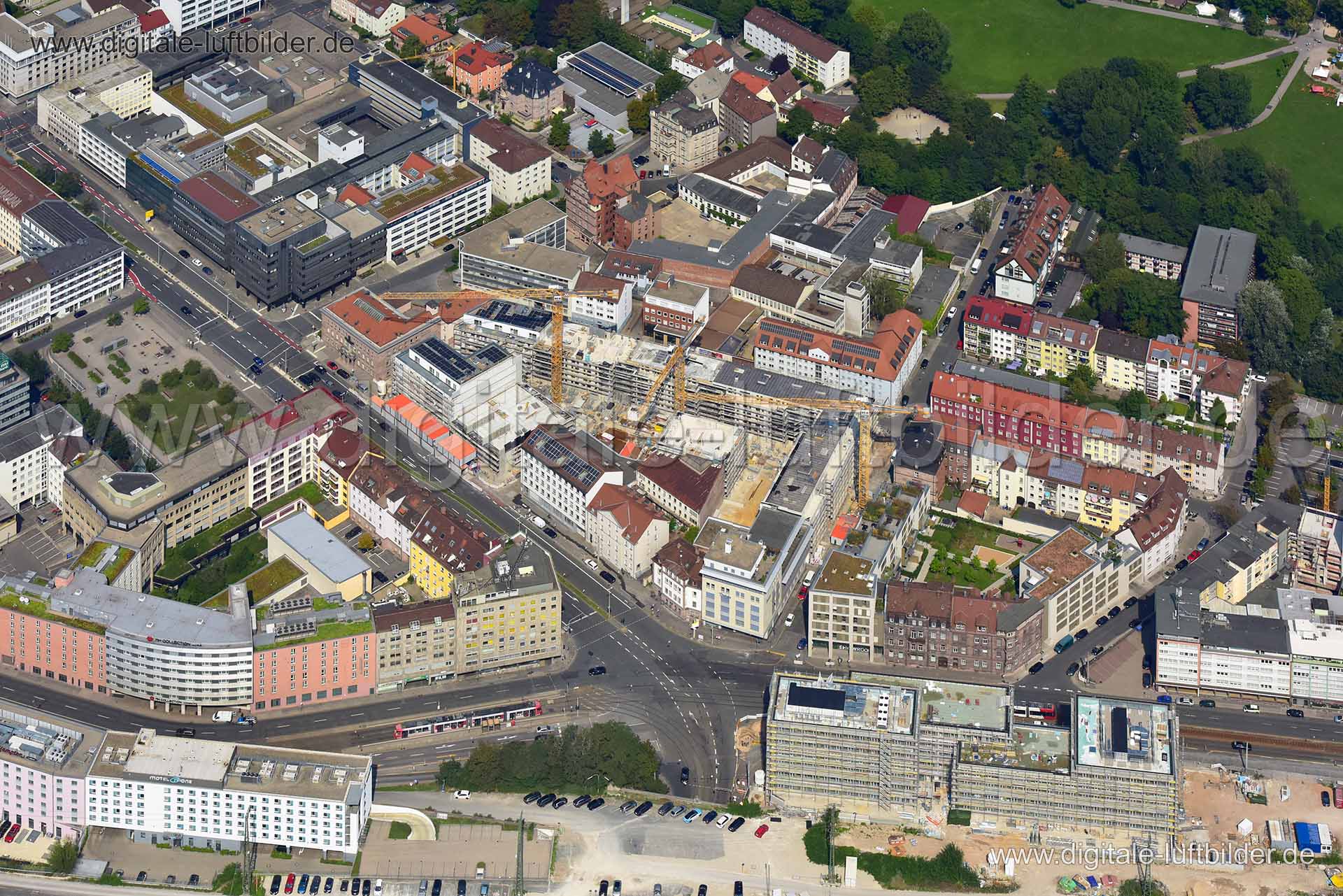 Luftaufnahme Marienvorstadt in Nürnberg | Mittelfranken, Bayern