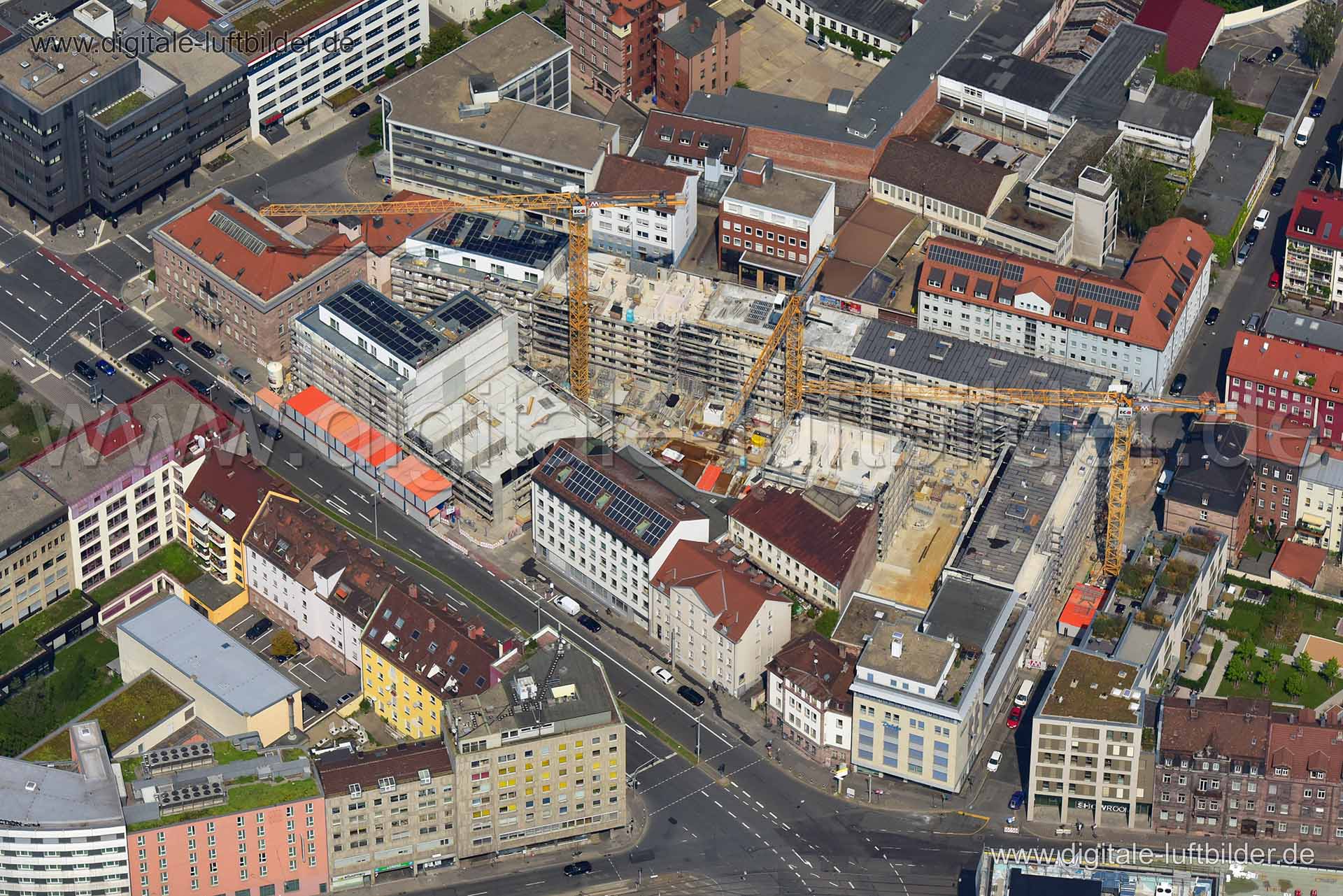 Luftaufnahme Marienvorstadt in Nürnberg | Mittelfranken, Bayern