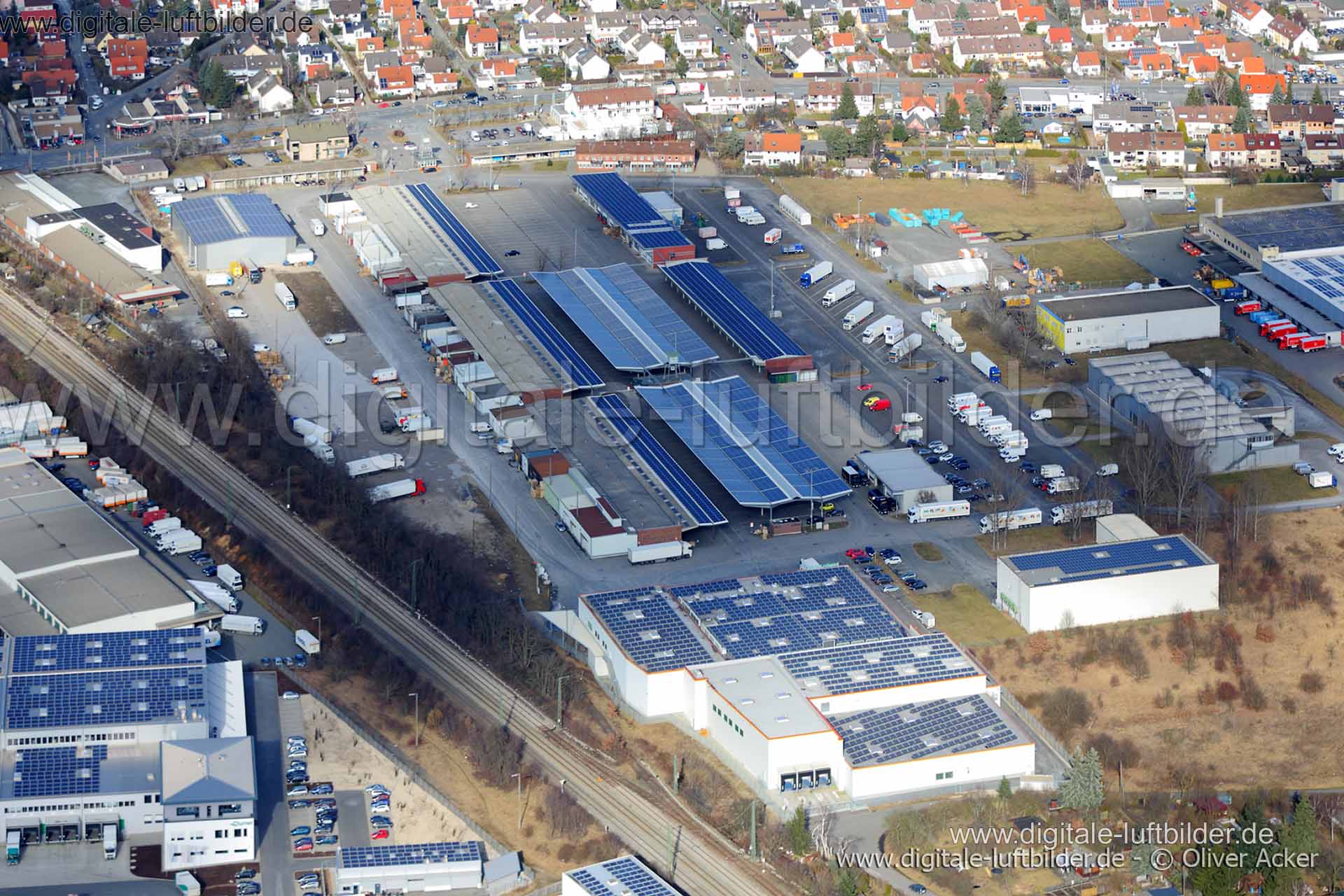 Luftaufnahme Marktamt in Nürnberg | Mittelfranken, Bayern